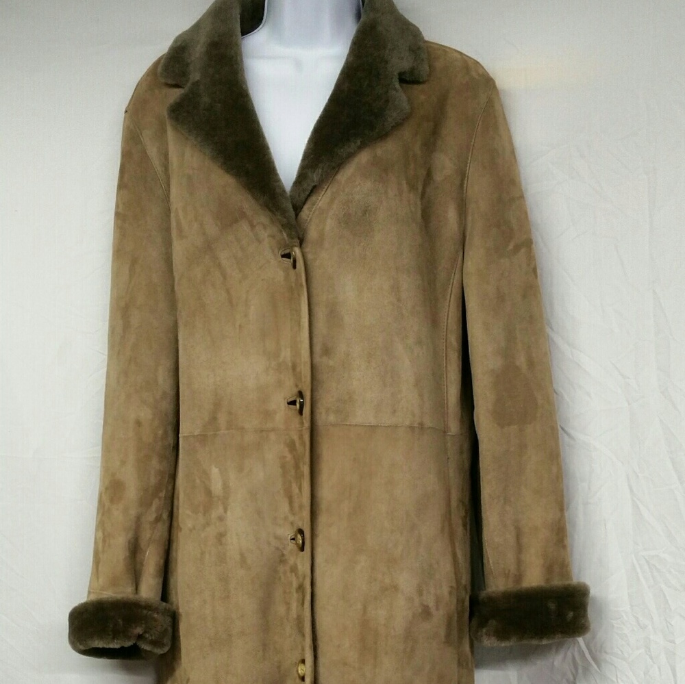Toppolino Shearling full length coat